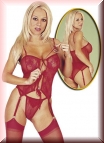 rotes Strapshemd Set