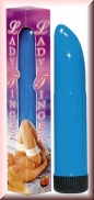 blauer Vibrator Ladyfinger