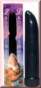 schwarzer Vibrator Ladyfinger