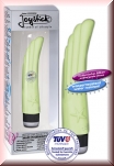 Vibrator mit stimulierender Rillenstruktur