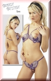 Schmetterling Set lila